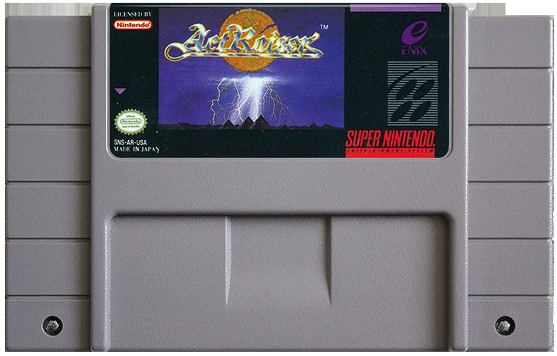 ActRaiser SNES - Video Game - Used - CaveGamers - Image 3