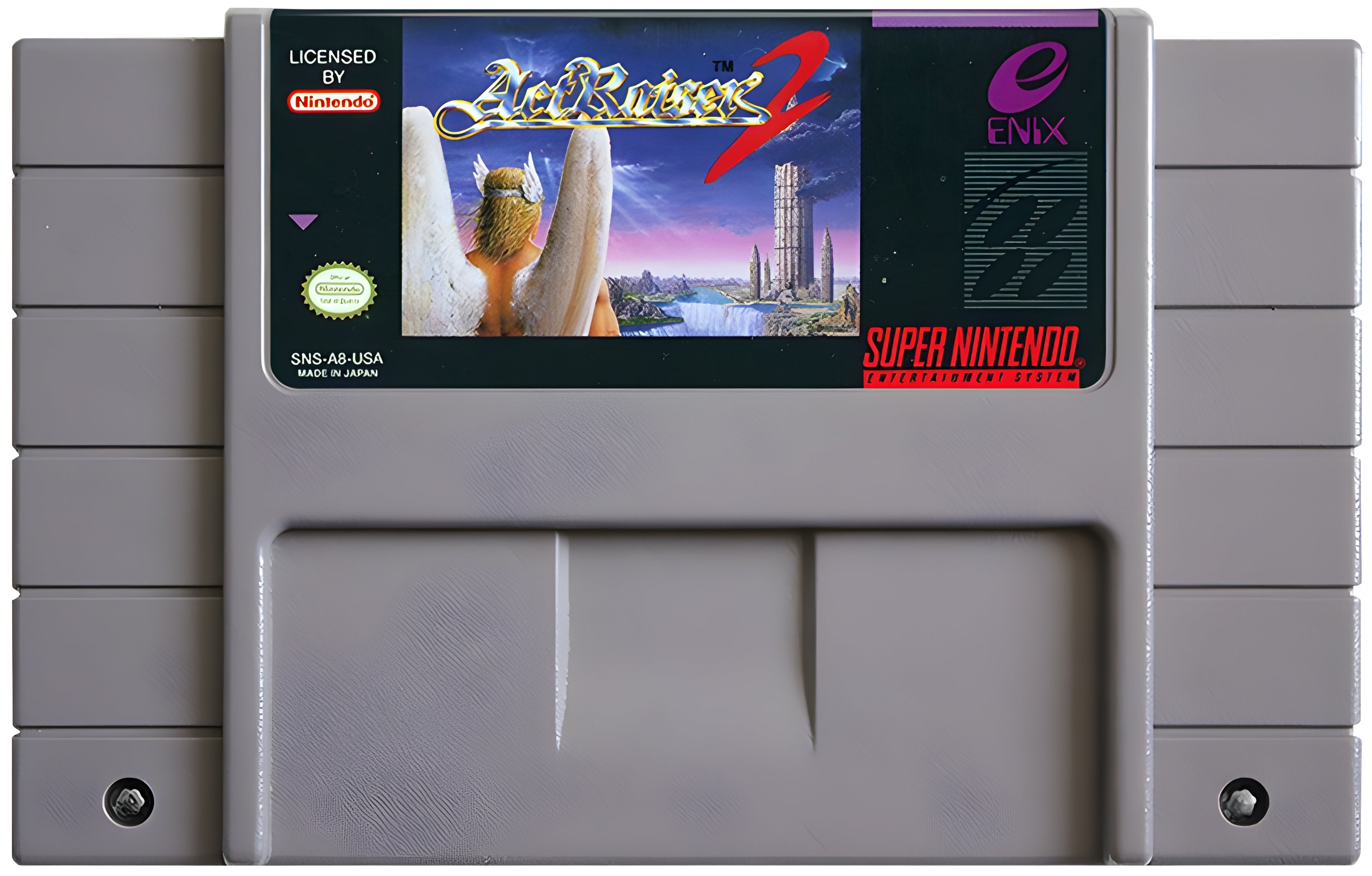 ActRaiser 2 SNES - Video Game - Used - CaveGamers - Image 3