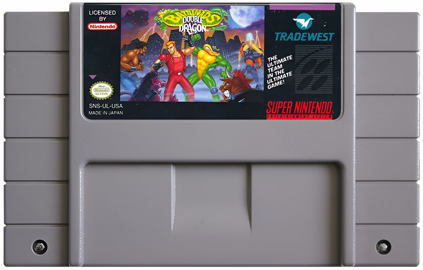 Battletoads and Double Dragon The Ultimate Team SNES - Video Game - Used - CaveGamers - Image 3