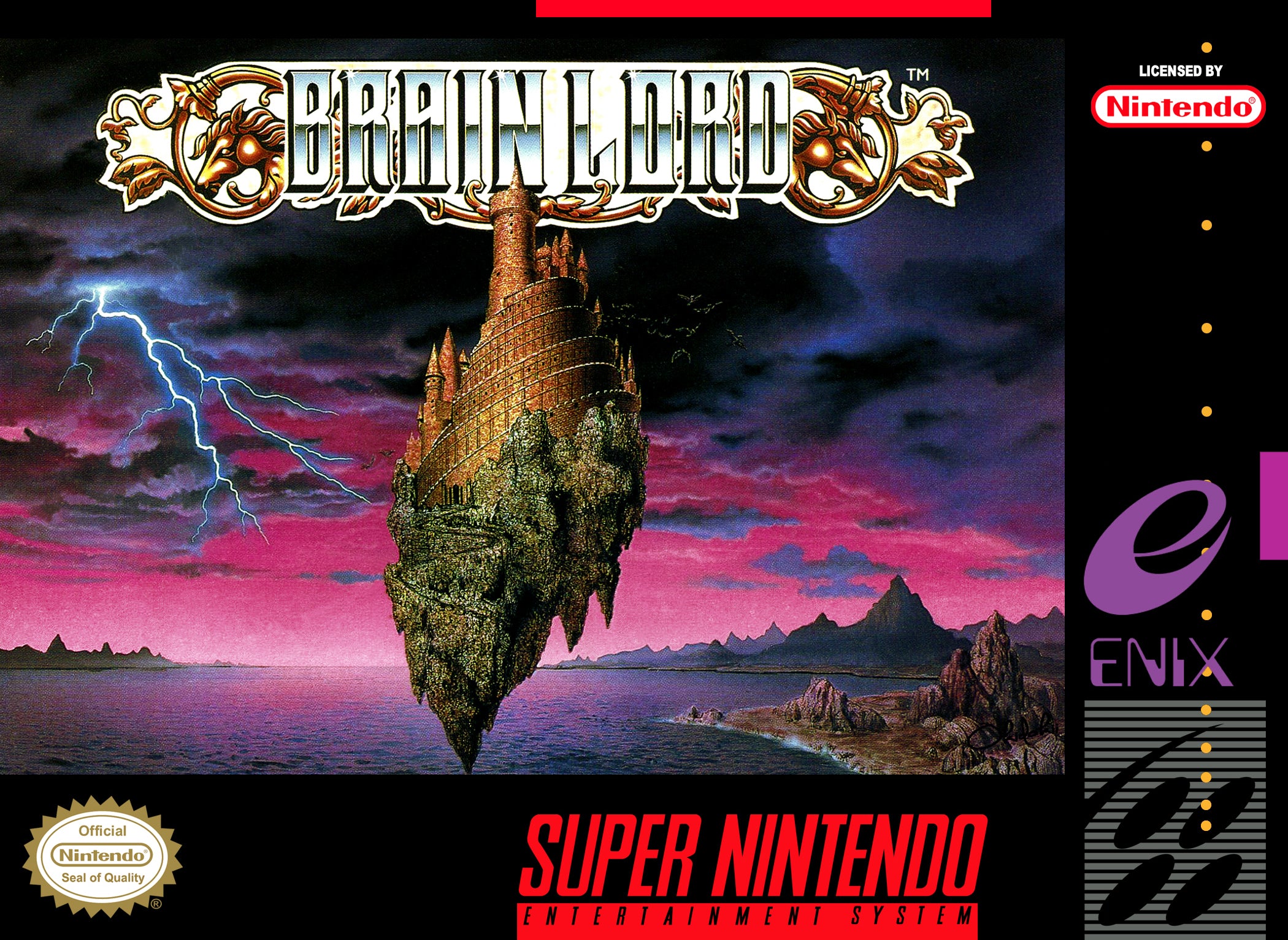 Brain Lord SNES - Video Game - Used - CaveGamers