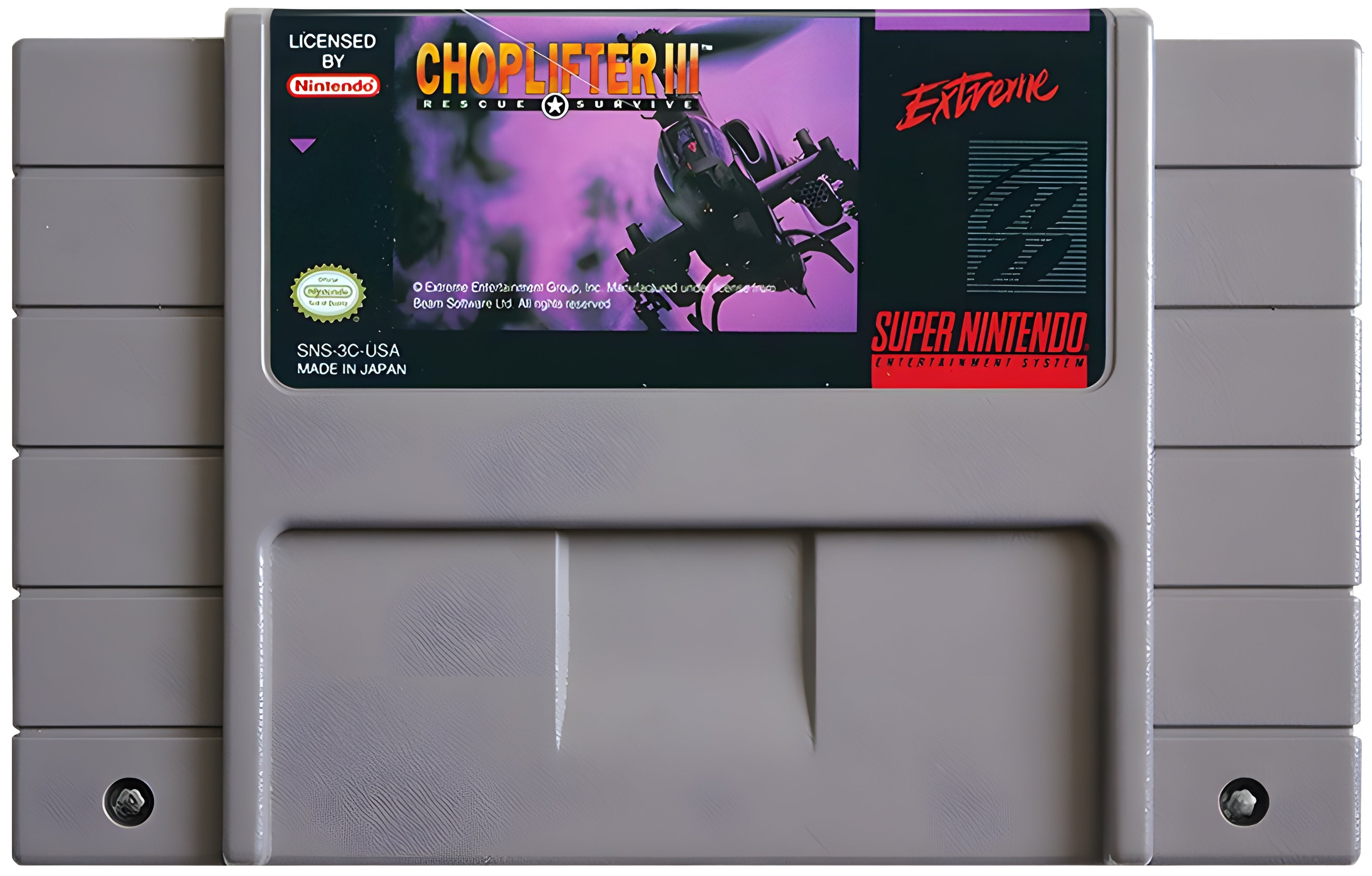 Choplifter 3 SNES - Video Game - Used - CaveGamers - Image 3