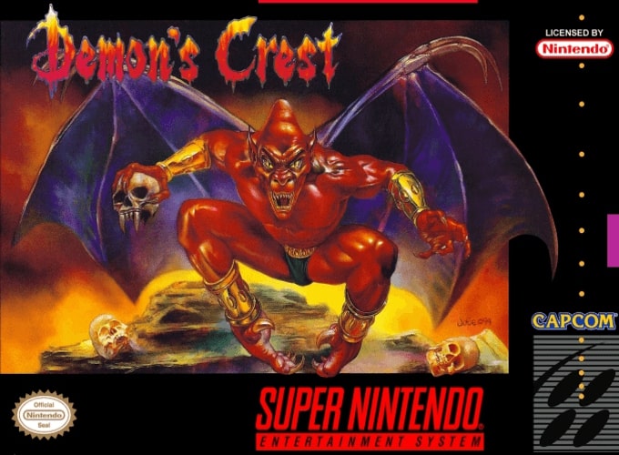 Demon's Crest SNES - Video Game - Used - CaveGamers