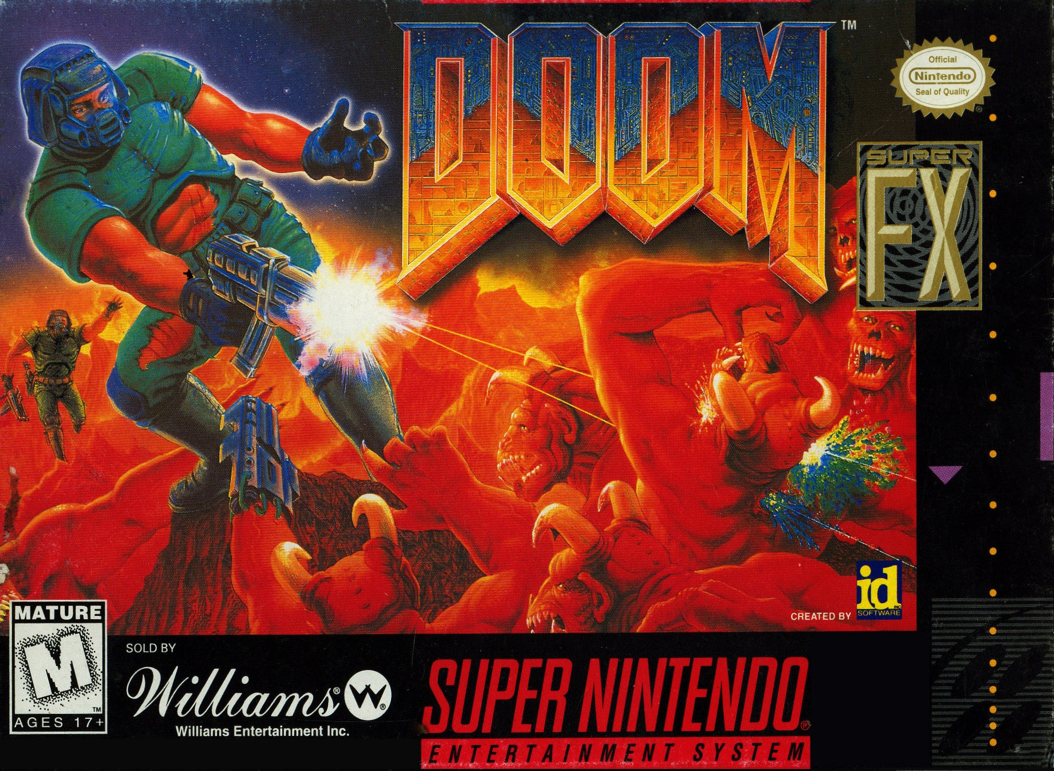 Doom SNES - Video Game - Used - CaveGamers