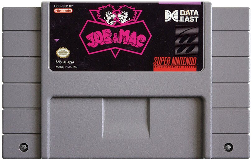 Joe and Mac SNES - Video Game - Used - CaveGamers - Image 3
