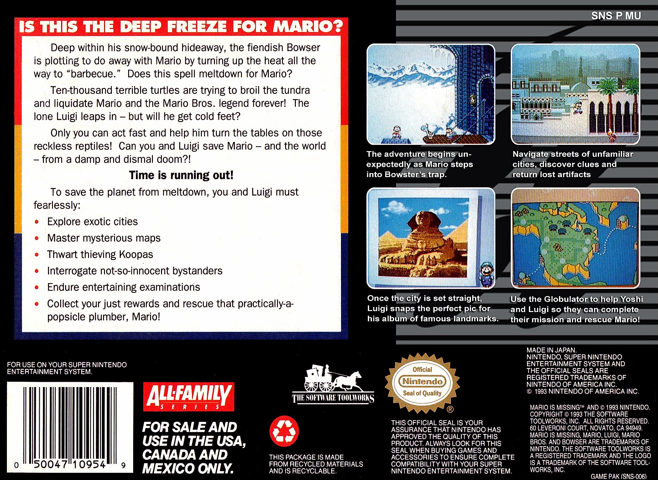 Mario is Missing