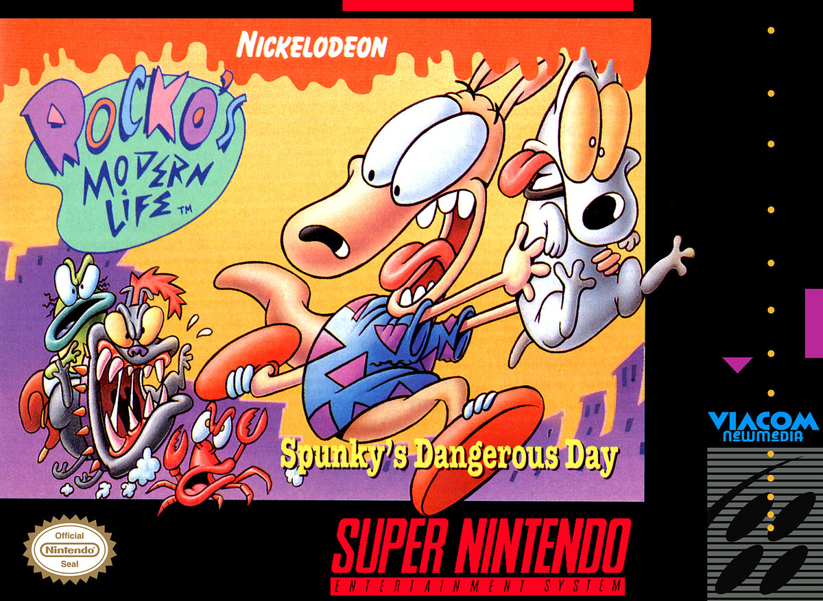 Rocko's Modern Life SNES - Video Game - Used - CaveGamers