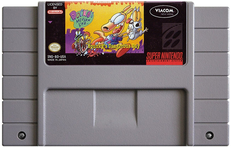 Rocko's Modern Life SNES - Video Game - Used - CaveGamers - Image 3