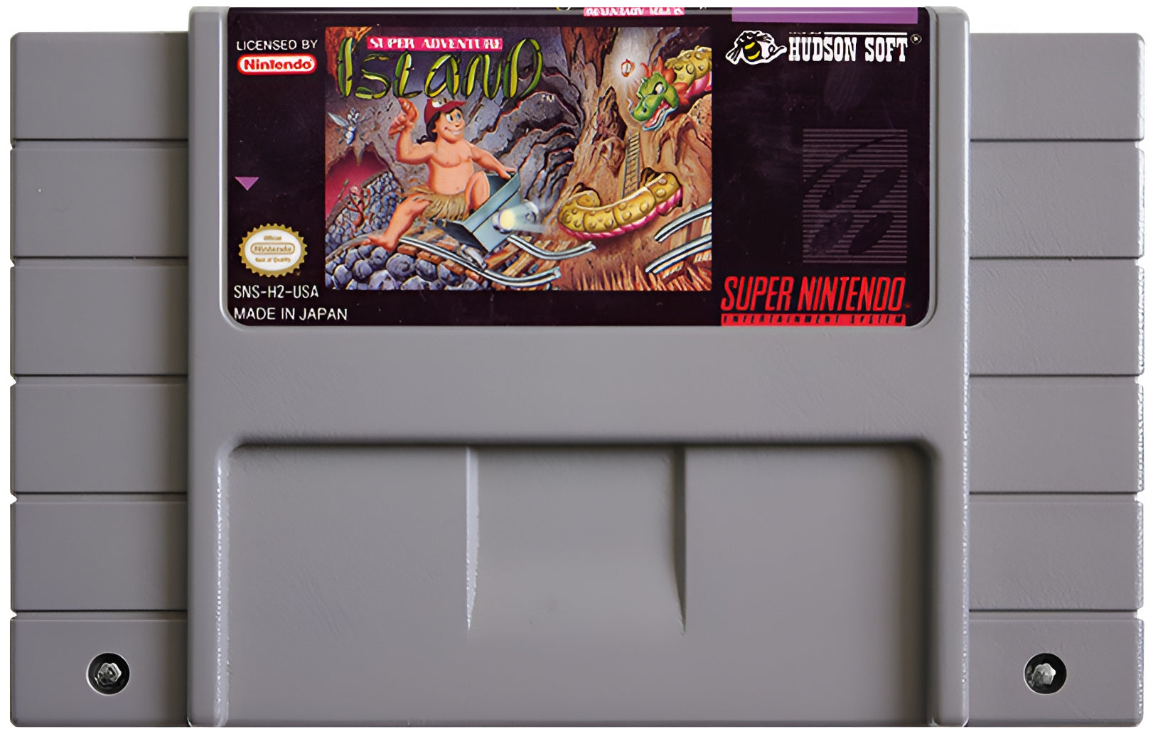 Super Adventure Island SNES - Video Game - Used - CaveGamers - Image 3