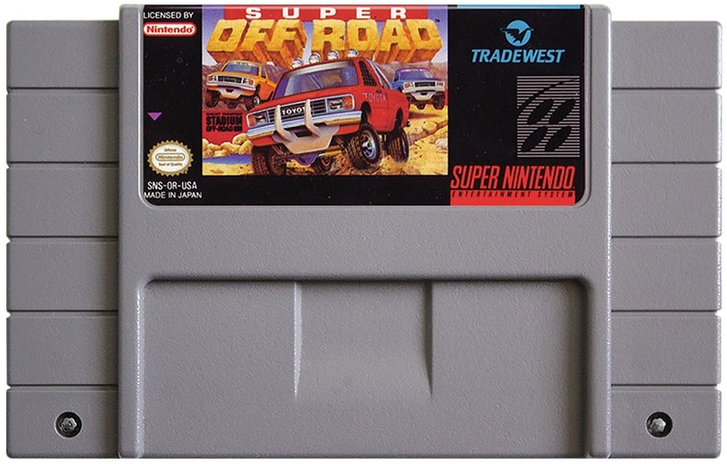 Super Off Road SNES - Video Game - Used - CaveGamers - Image 3