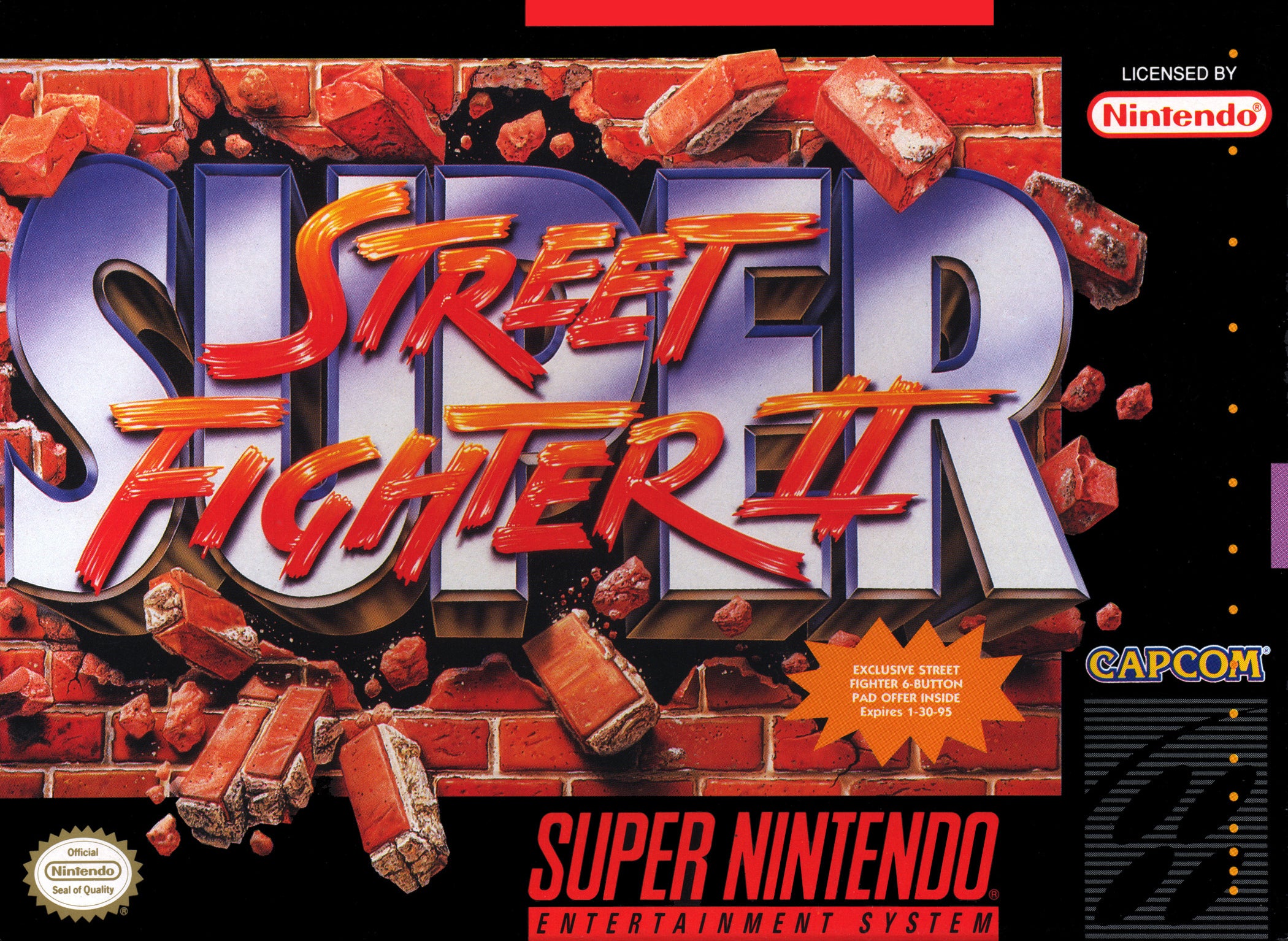 Super Street Fighter II SNES - Video Game - Used - CaveGamers