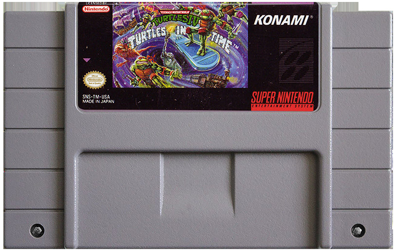 Teenage Mutant Ninja Turtles IV: Turtles in Time SNES - Video Game - Used - CaveGamers - Image 3