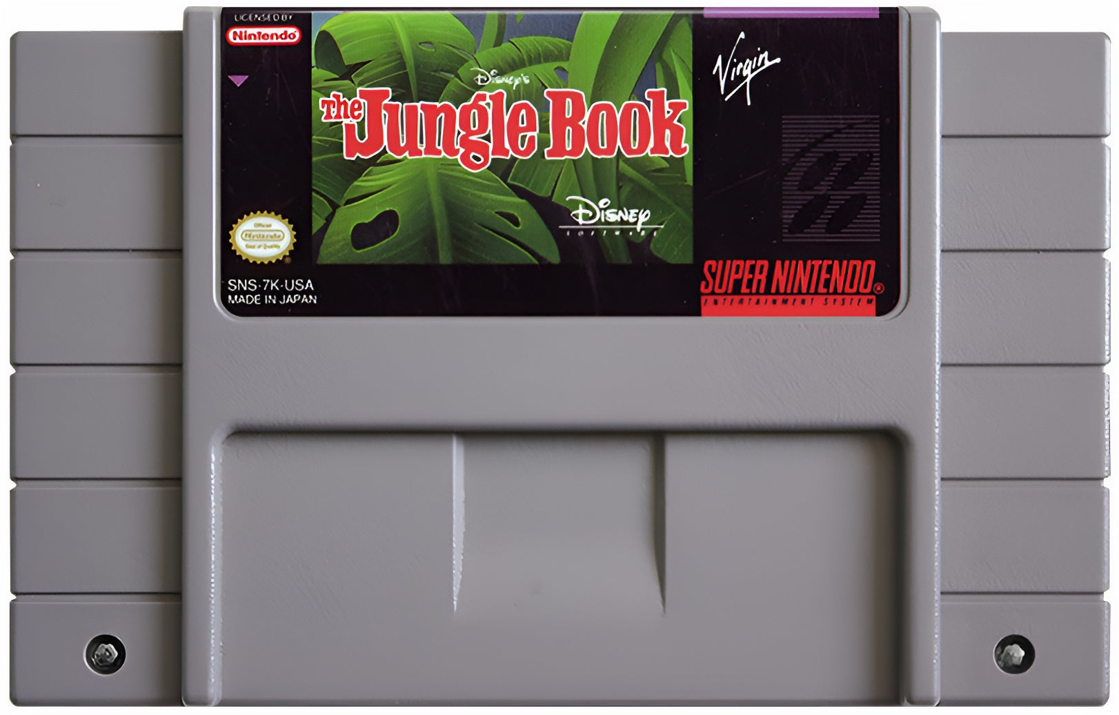 The Jungle Book SNES - Video Game - Used - CaveGamers - Image 3