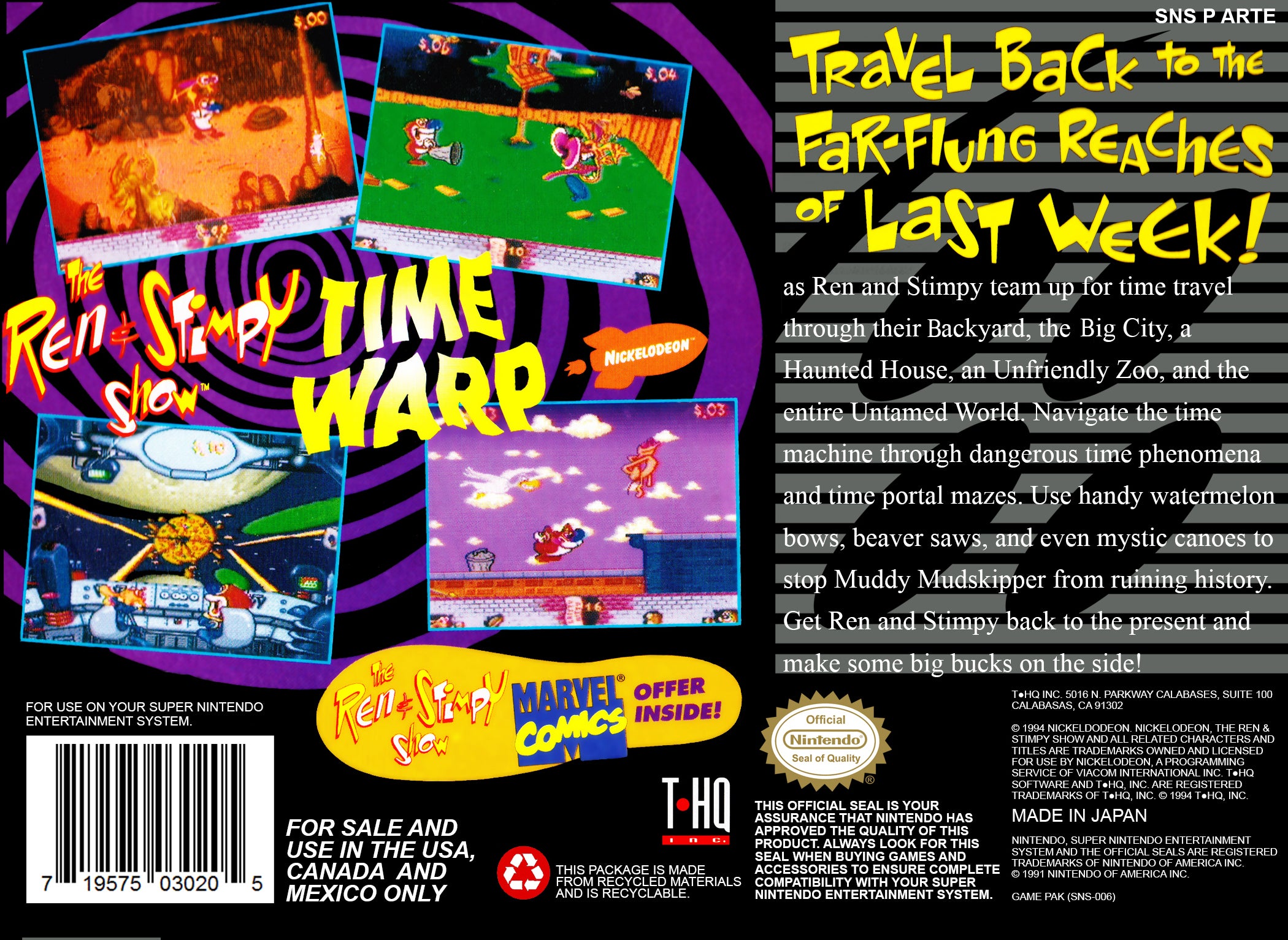 The Ren and Stimpy Show Time Warp