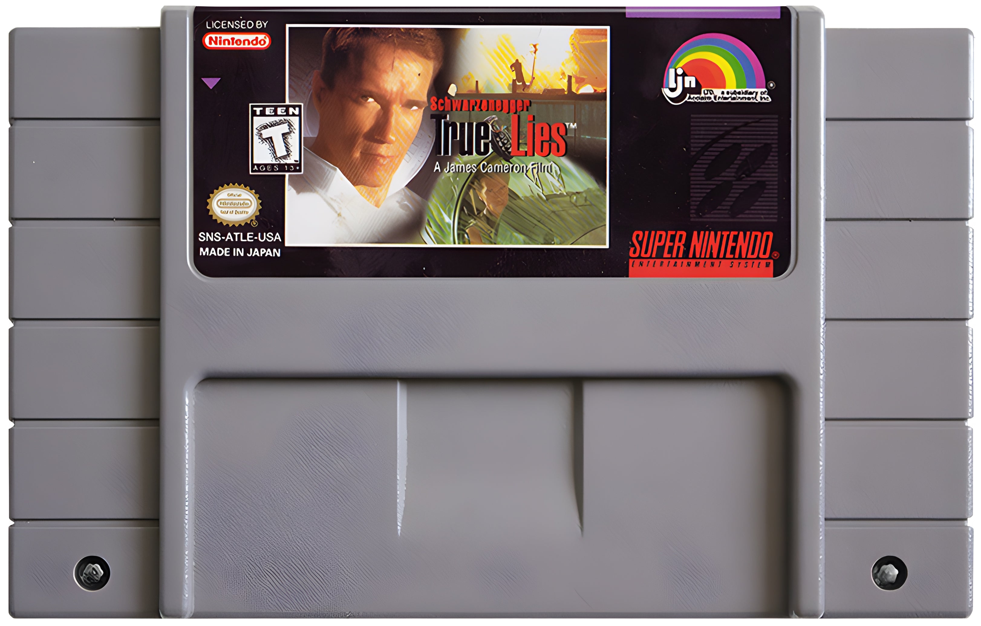 True Lies SNES - Video Game - Used - CaveGamers - Image 3
