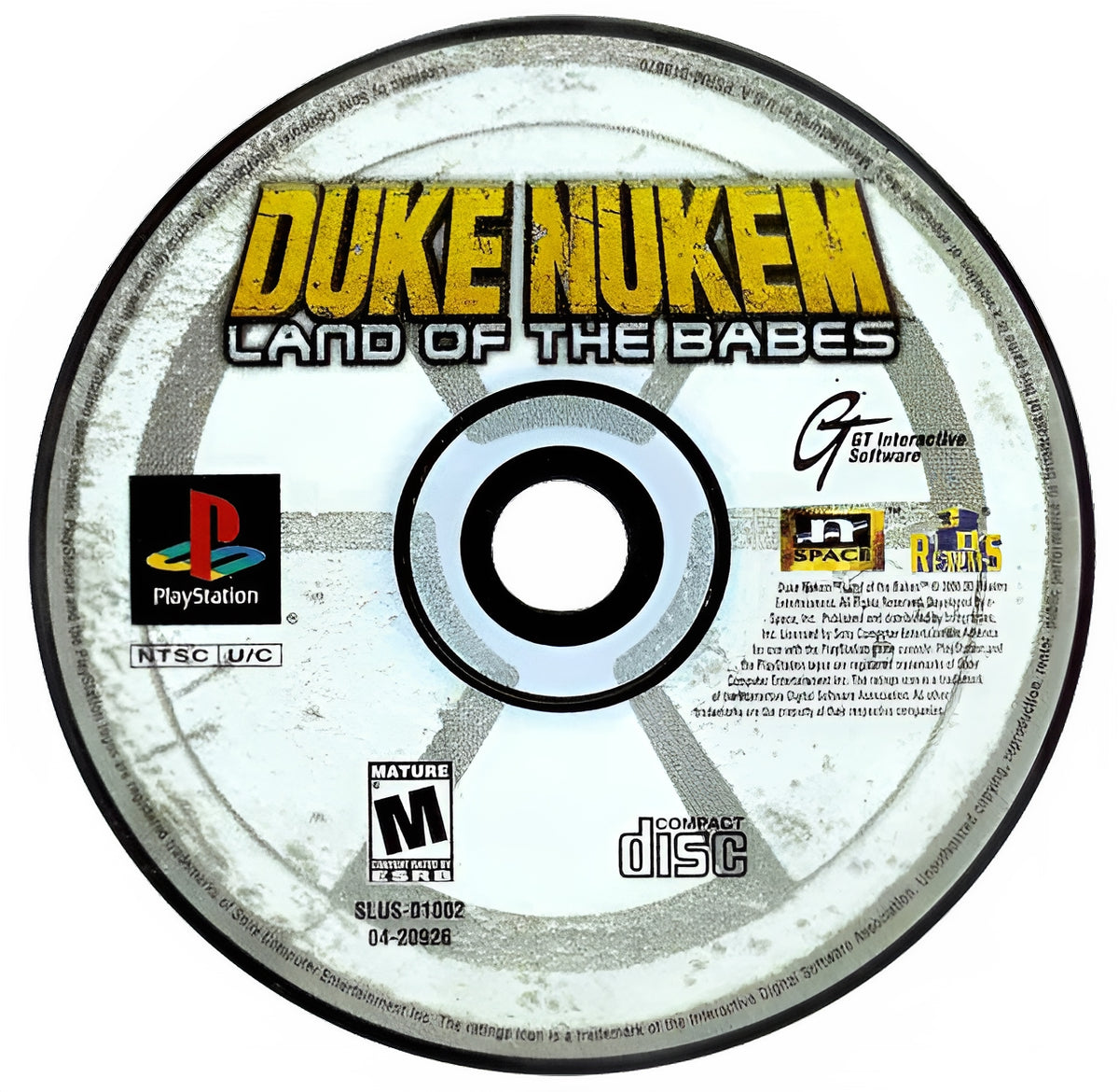 Duke Nukem Land of the Babes Playstation - Video Game - Used - CaveGamers - Image 3