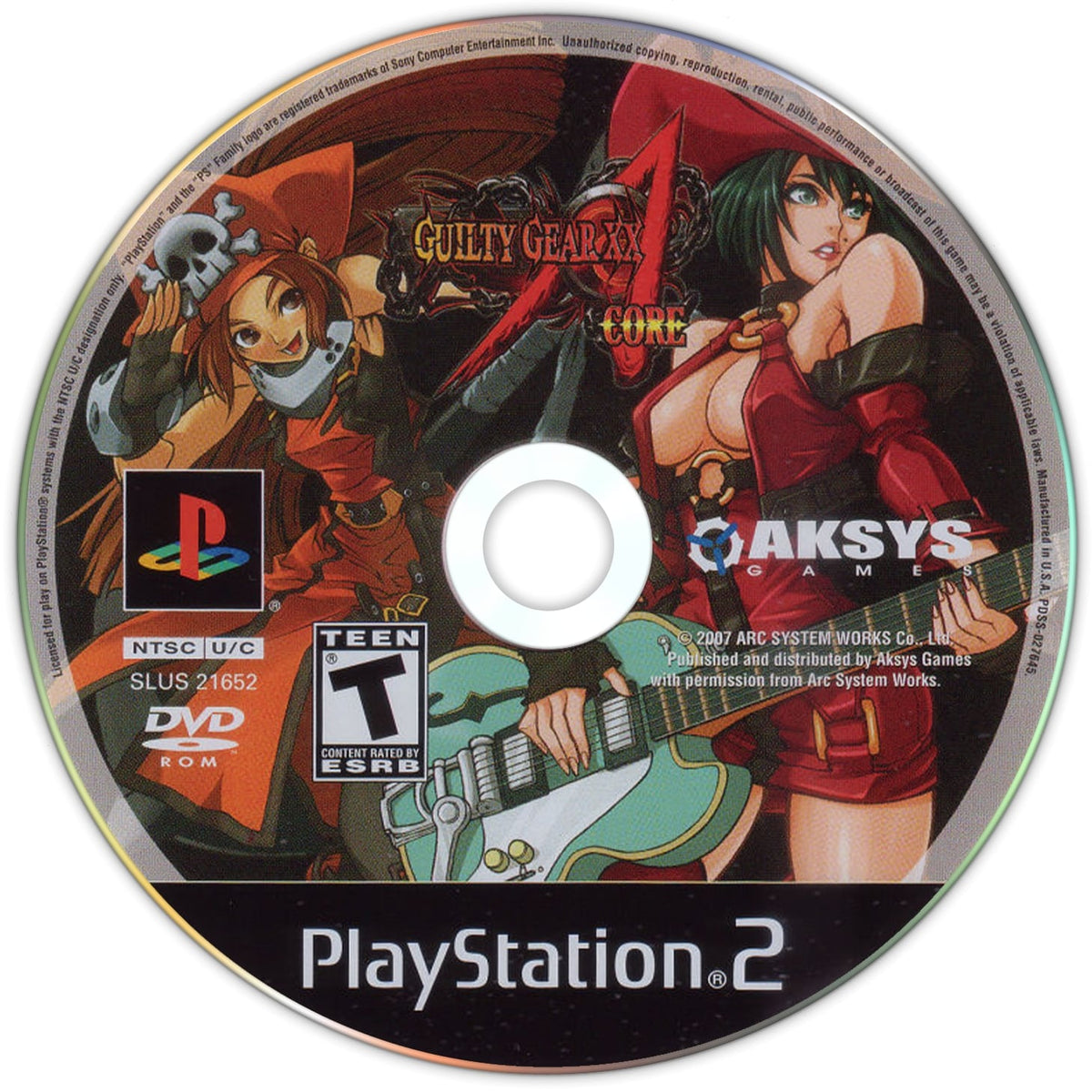 Guilty Gear XX Accent Core PS2 - Video Game - Used - CaveGamers - Image 3