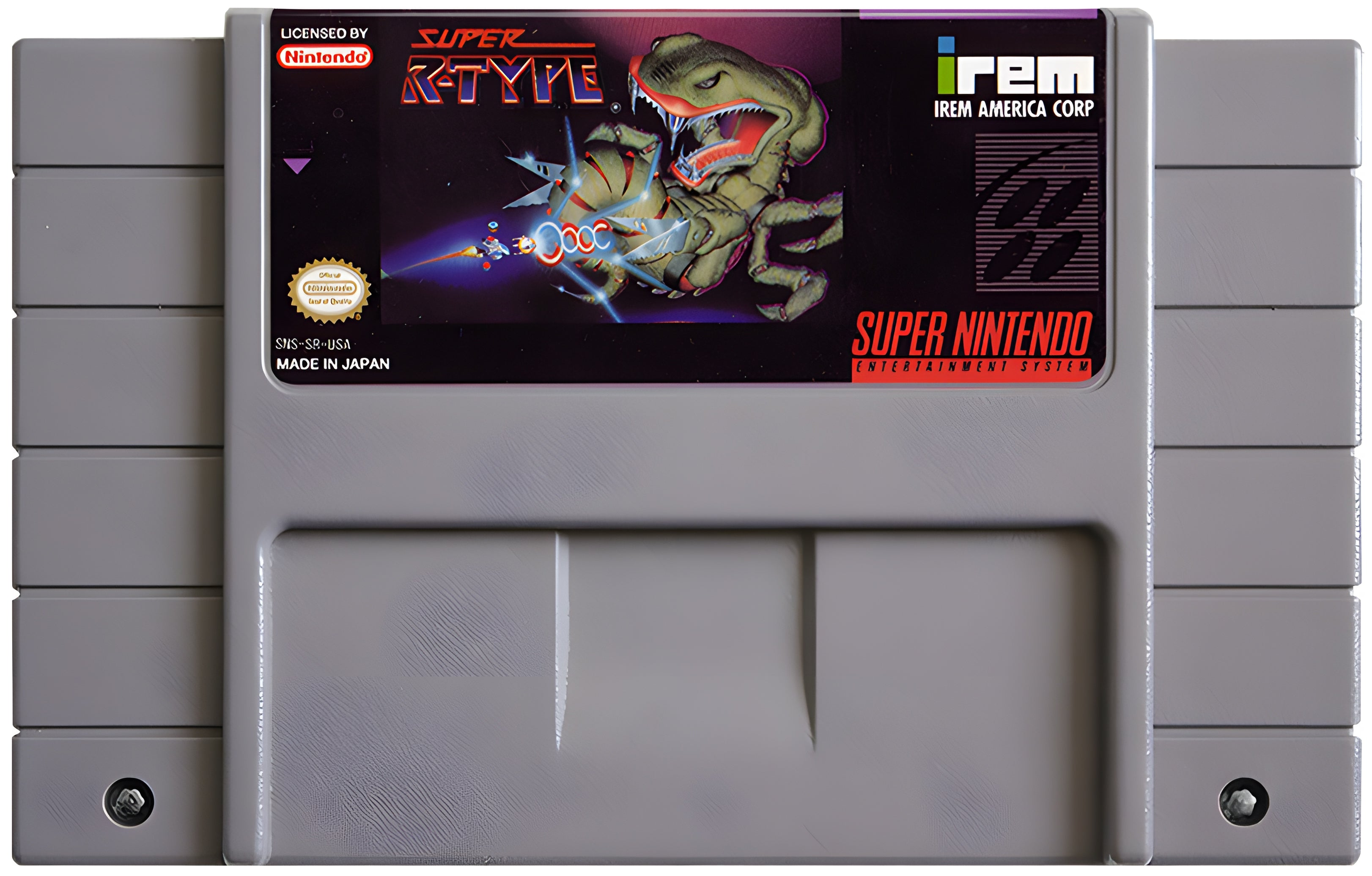 Super R-Type SNES - Video Game - Used - CaveGamers - Image 3