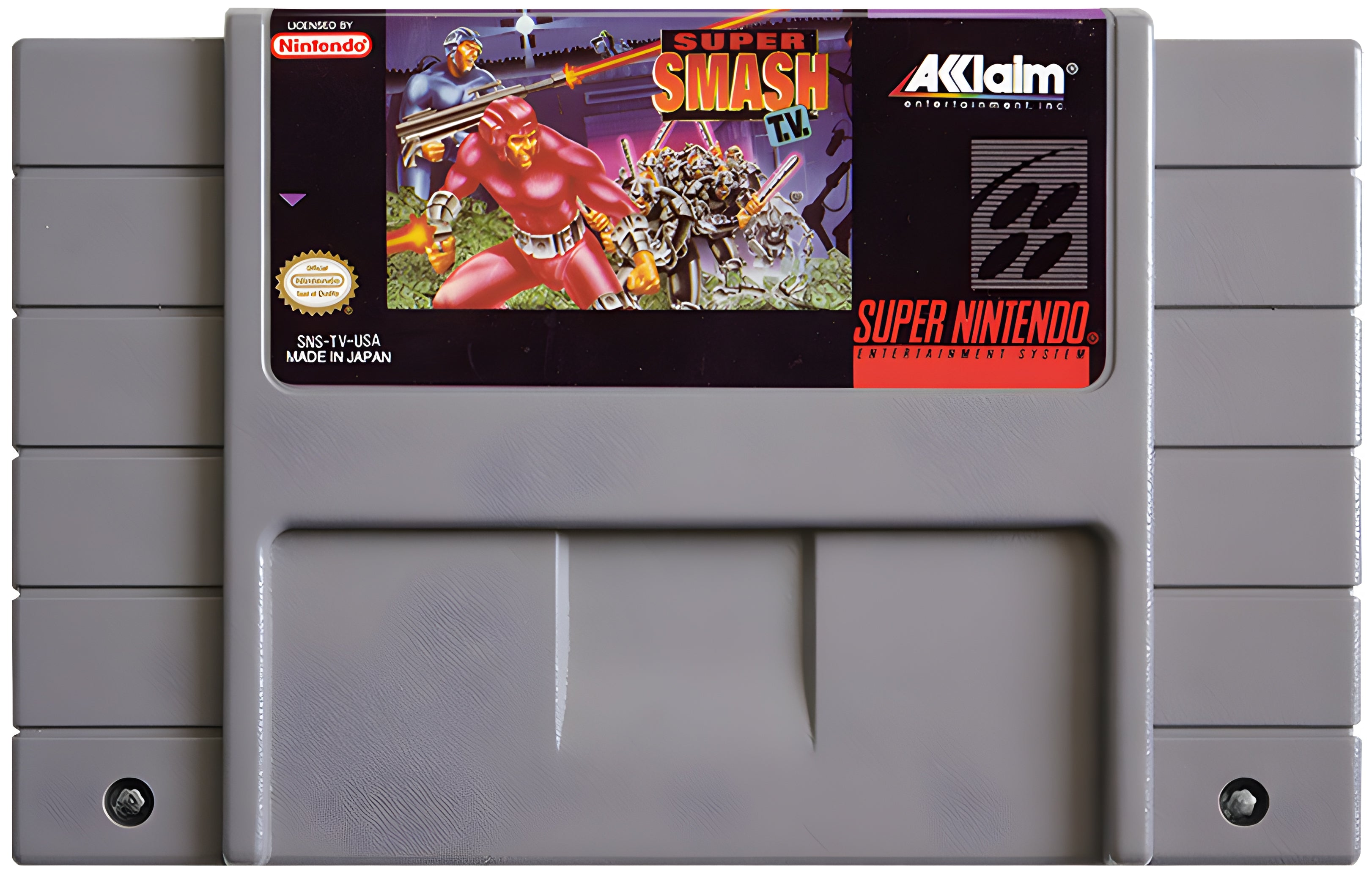 Super Smash TV SNES - Video Game - Used - CaveGamers - Image 3