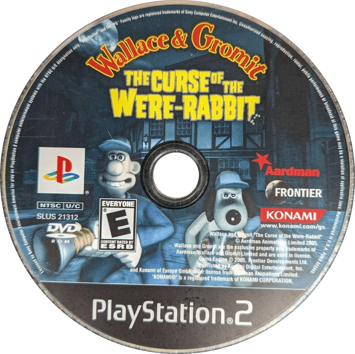 Wallace and Gromit Curse of the Were Rabbit PS2 - Video Game - Used - CaveGamers - Image 3