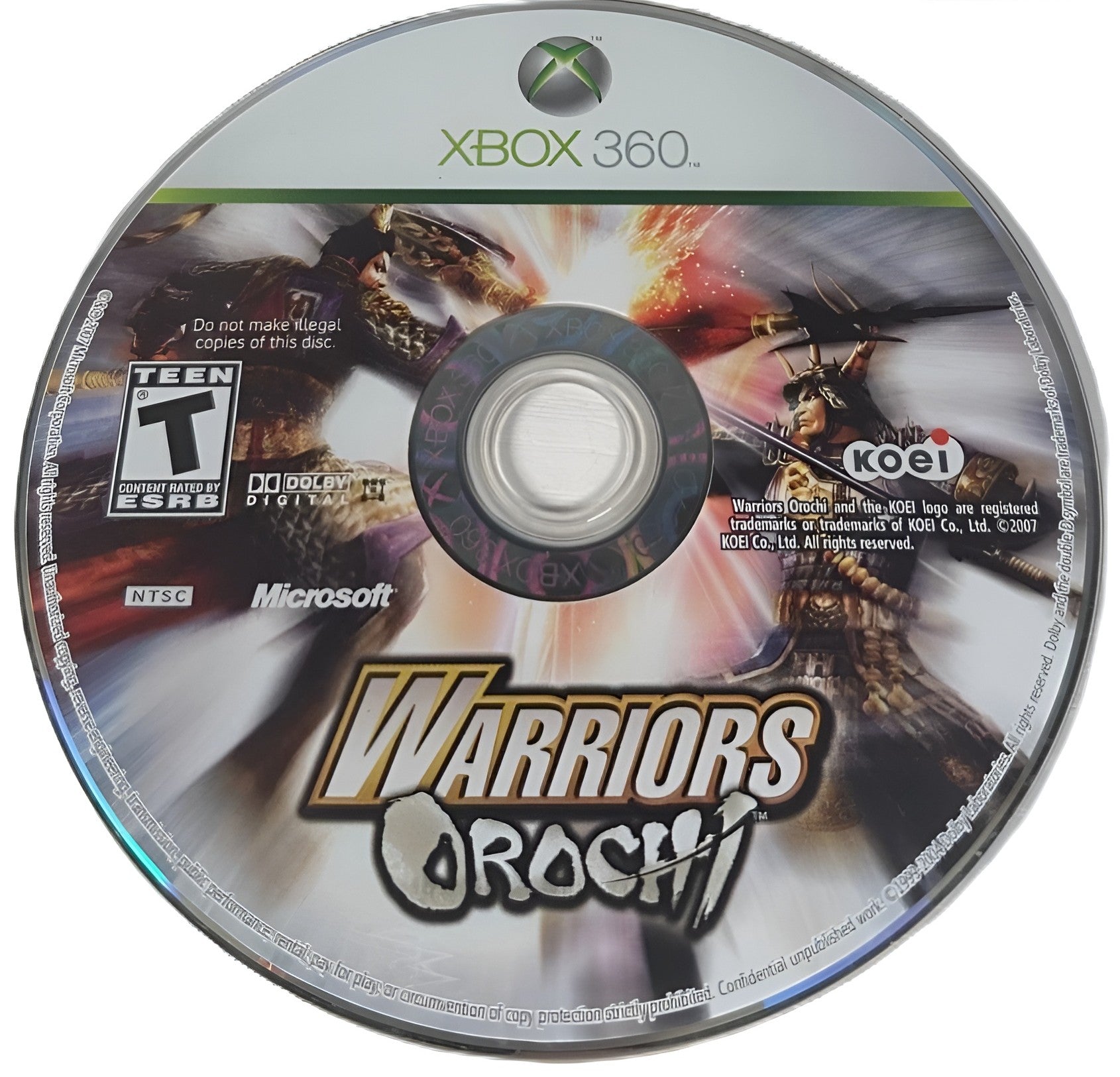 Warriors Orochi Xbox 360 - Video Game - Used - CaveGamers - Image 3