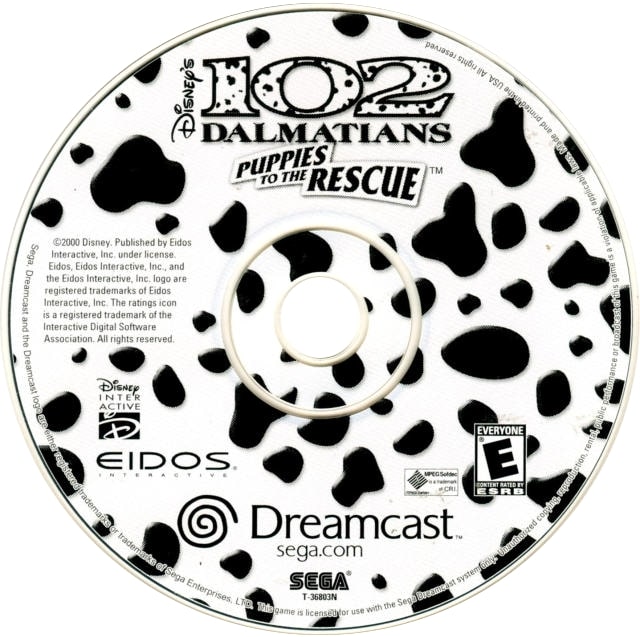 102 Dalmatians Puppies to the Rescue DreamCast - Video Game - Used - CaveGamers - Image 3