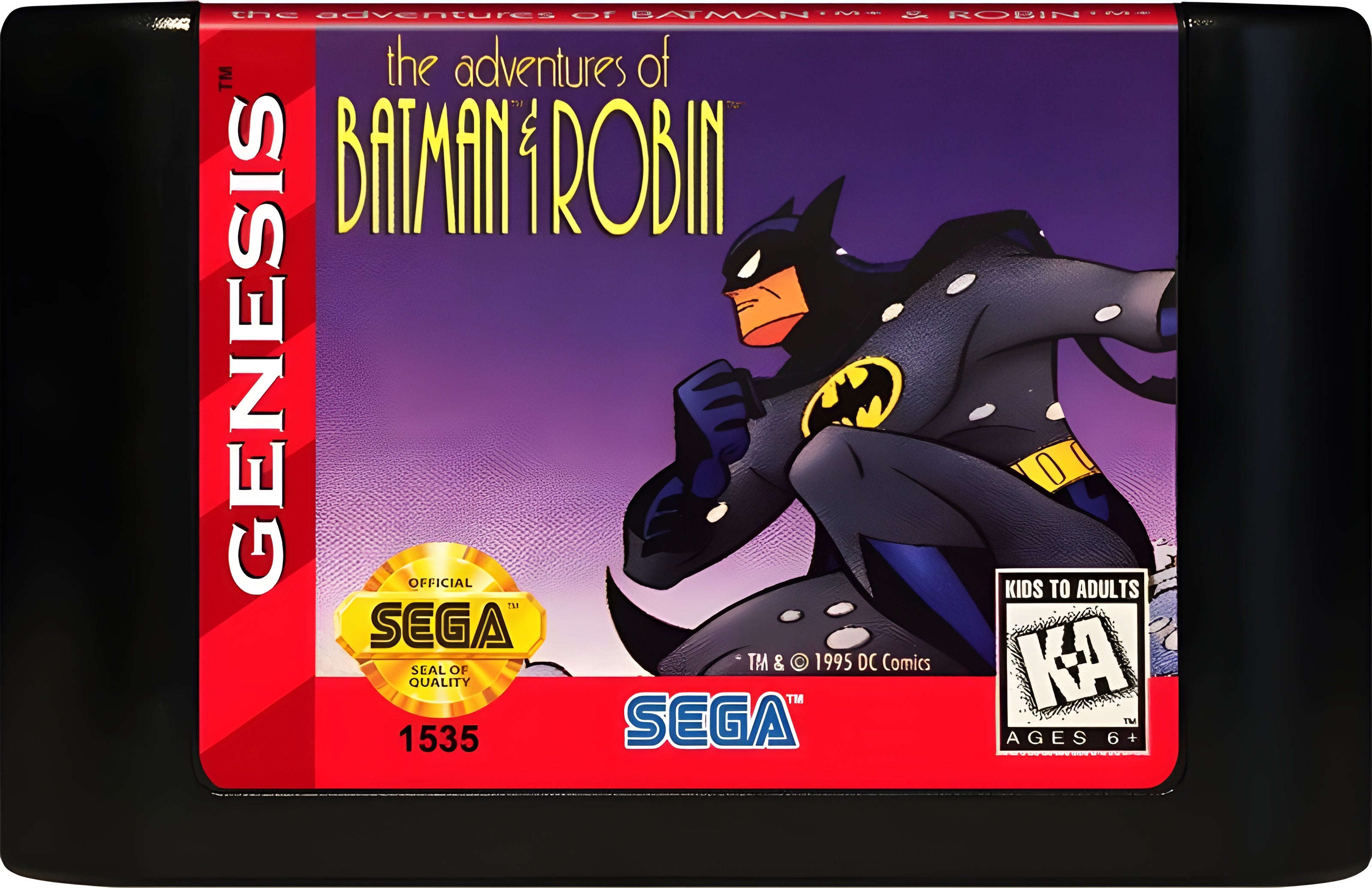 Adventures of Batman and Robin Genesis - Video Game - Used - CaveGamers - Image 3