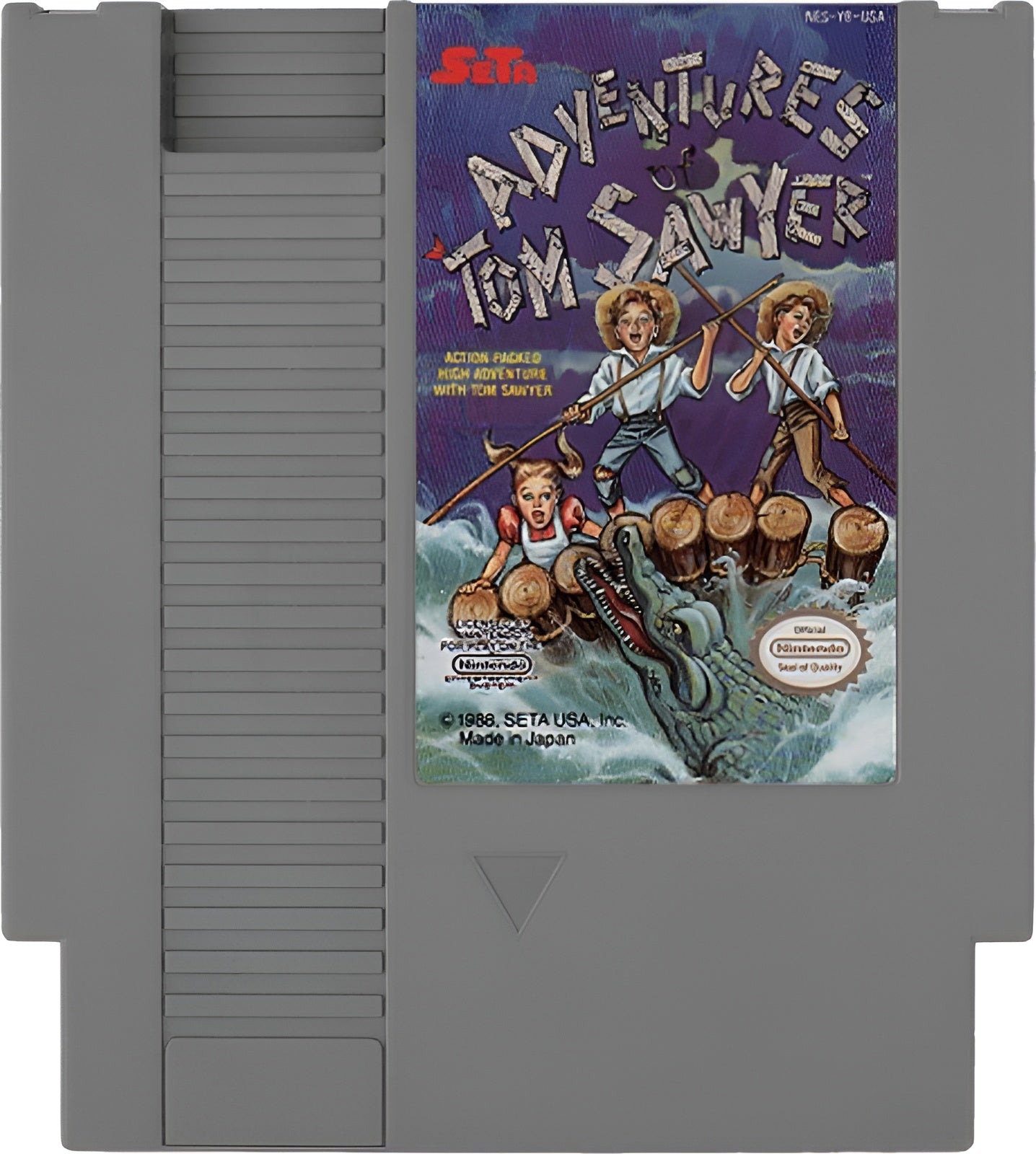 Adventures of Tom Sawyer NES - Video Game - Used - CaveGamers - Image 3
