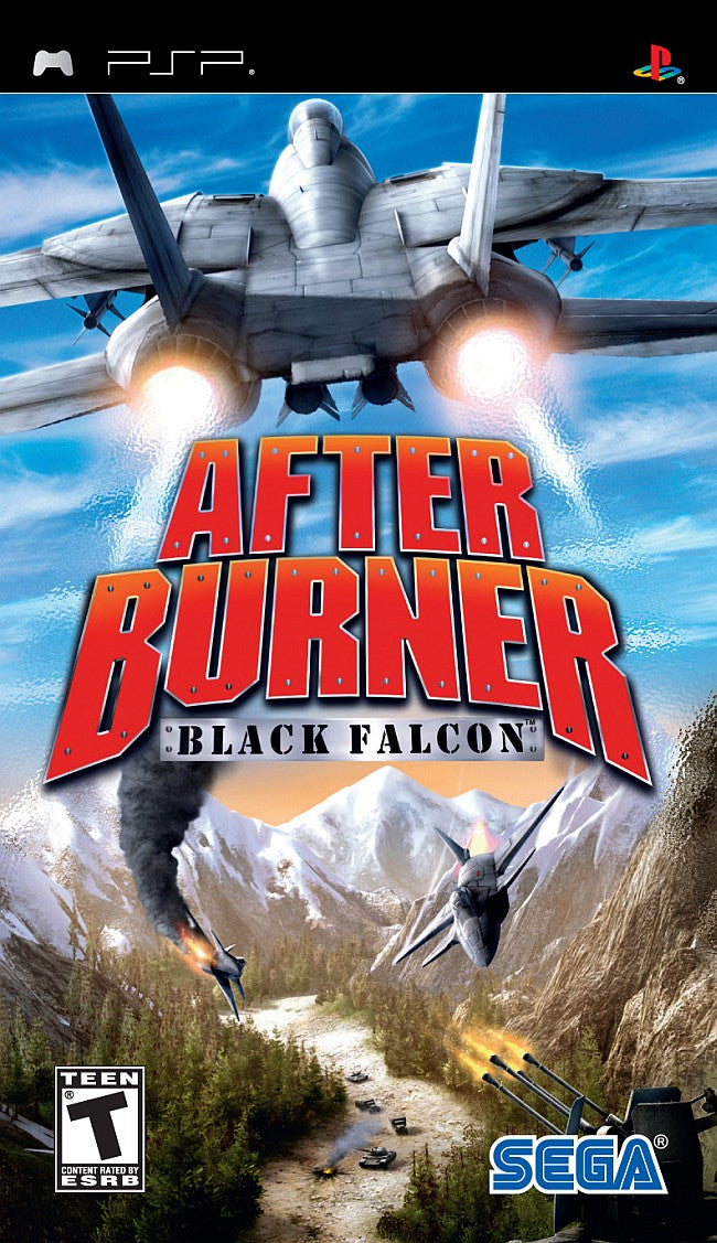 After Burner Black Falcon PSP - Video Game - Used - CaveGamers