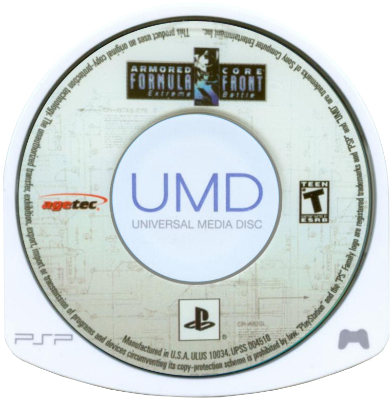 Armored Core Formula Front: Extreme Battle PSP - Video Game - Used - CaveGamers - Image 3