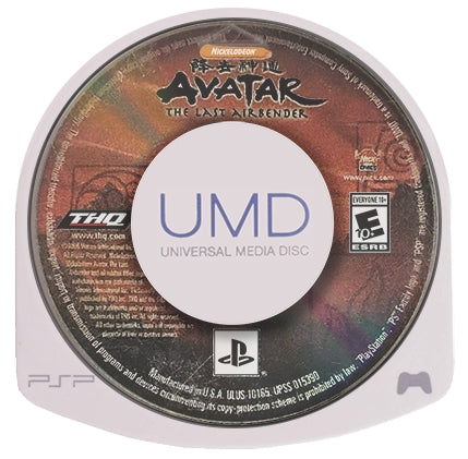 Avatar the Last Airbender PSP - Video Game - Used - CaveGamers - Image 2