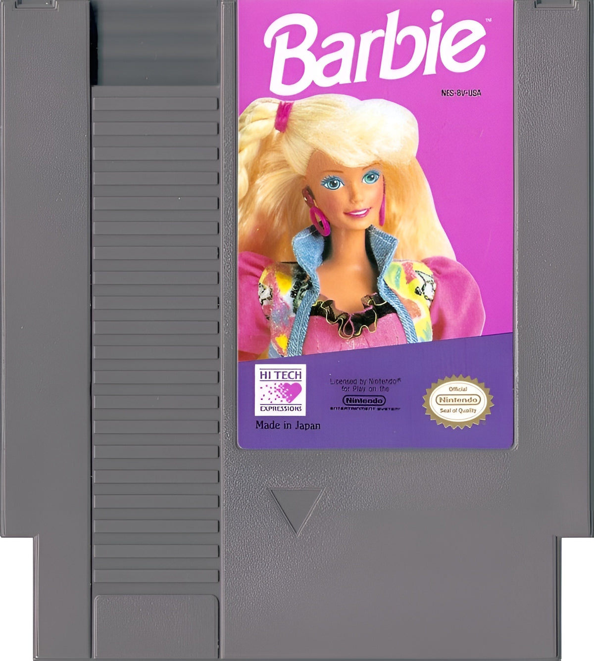 Barbie NES - Video Game - Used - CaveGamers - Image 3