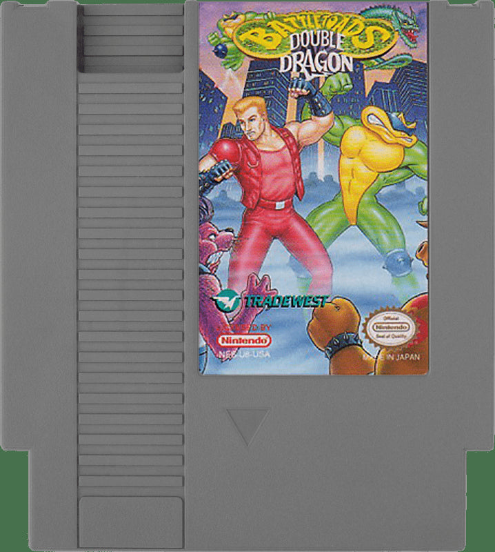 Battletoads and Double Dragon: The Ultimate Team NES - Video Game - Used - CaveGamers - Image 3