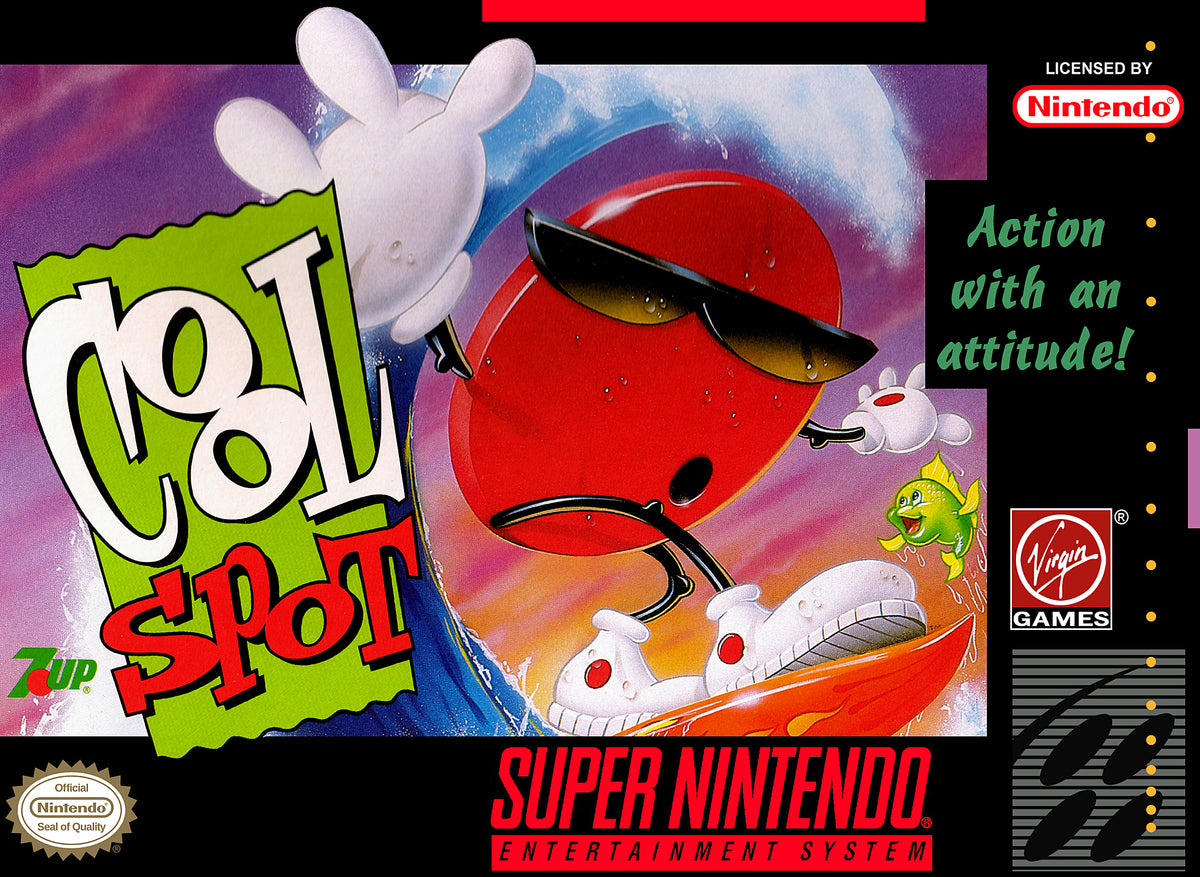 Cool Spot SNES - Video Game - Used - CaveGamers