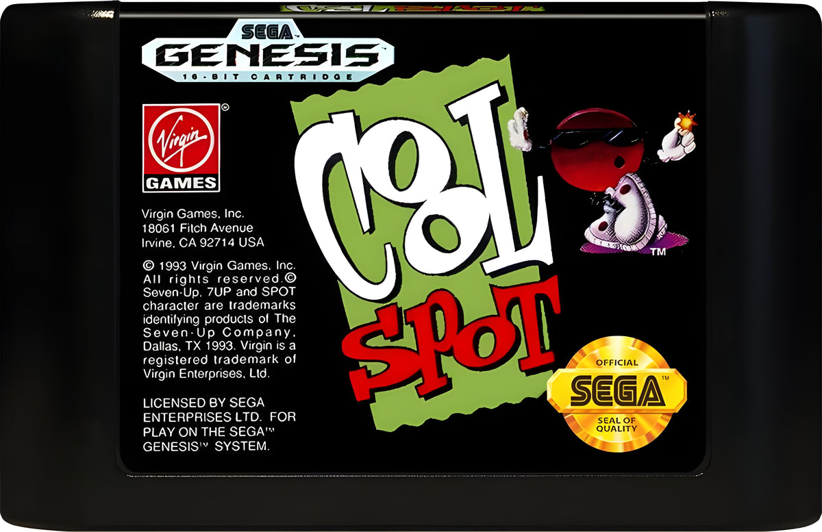 Cool Spot Genesis - Video Game - Used - CaveGamers - Image 3