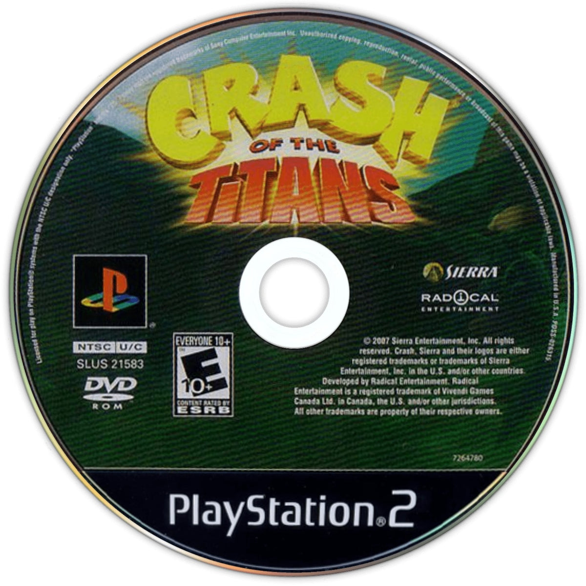 Crash of the Titans PS2 - Video Game - Used - CaveGamers - Image 3