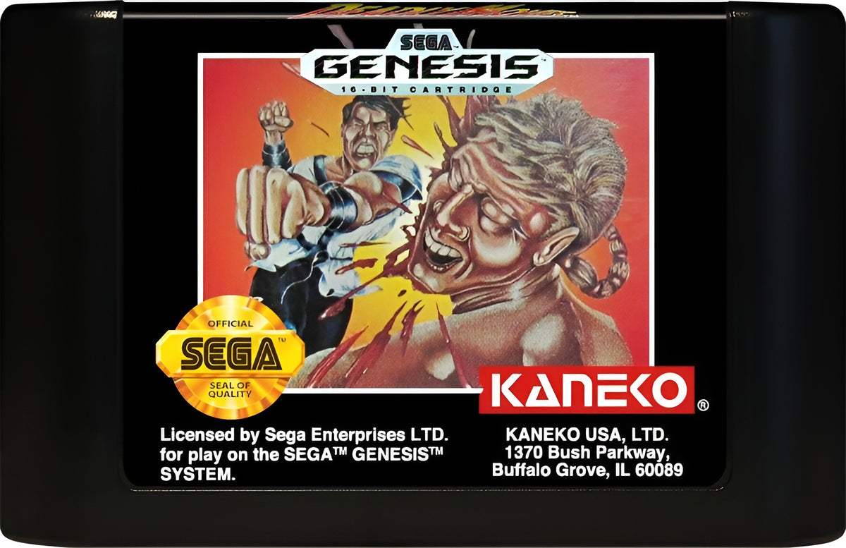Deadly Moves Genesis - Video Game - Used - CaveGamers - Image 3