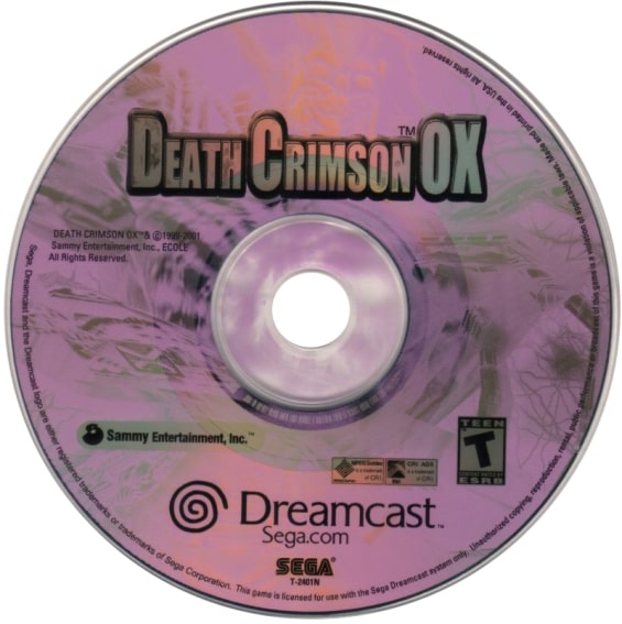 Death Crimson OX DreamCast - Video Game - Used - CaveGamers - Image 3