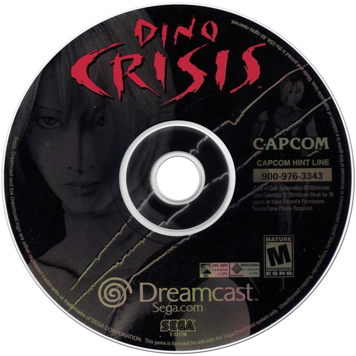 Dino Crisis DreamCast - Video Game - Used - CaveGamers - Image 3