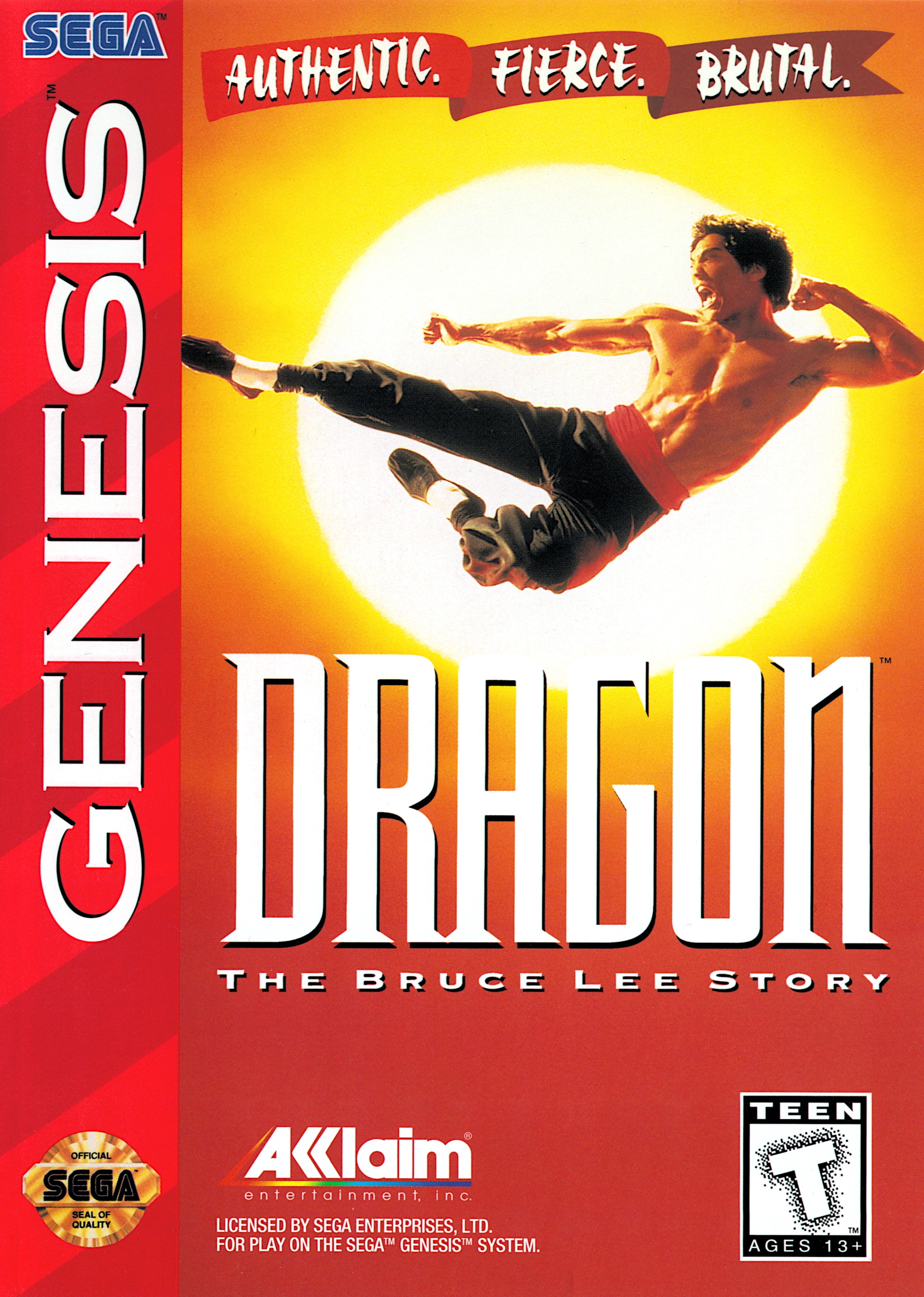 Dragon: The Bruce Lee Story Genesis - Video Game - Used - CaveGamers