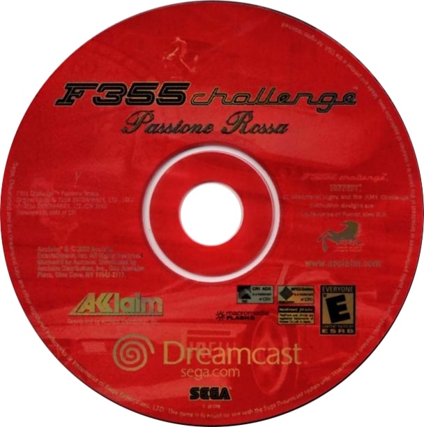 F355 Challenge DreamCast - Video Game - Used - CaveGamers - Image 3