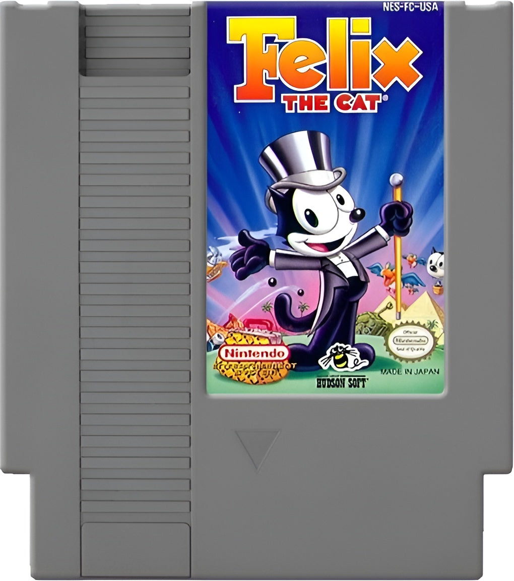 Felix the Cat NES - Video Game - Used - CaveGamers - Image 3