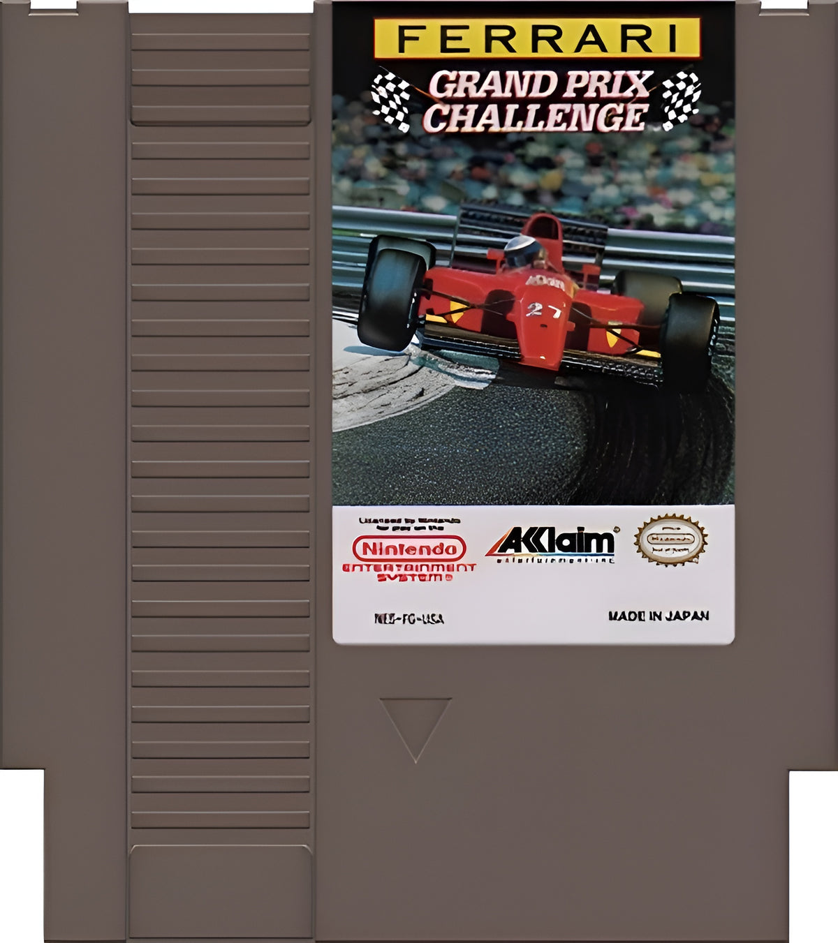 Ferrari Grand Prix Challenge NES - Video Game - Used - CaveGamers - Image 3