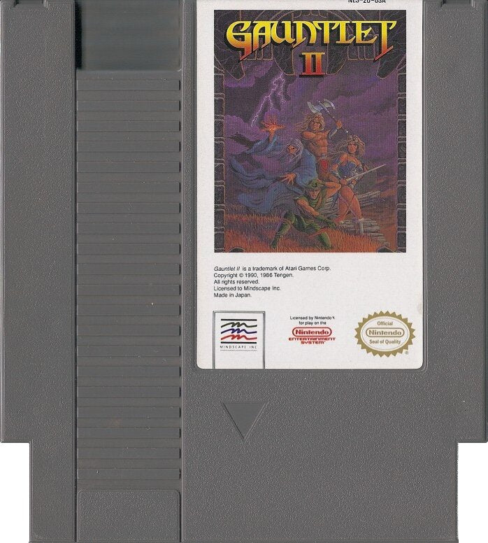 Gauntlet II NES - Video Game - Used - CaveGamers - Image 3