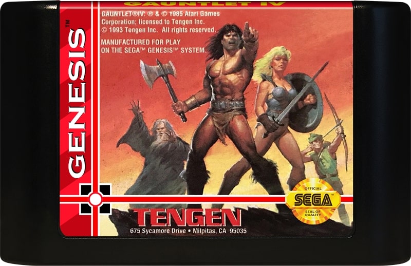 Gauntlet IV Genesis - Video Game - Used - CaveGamers - Image 3