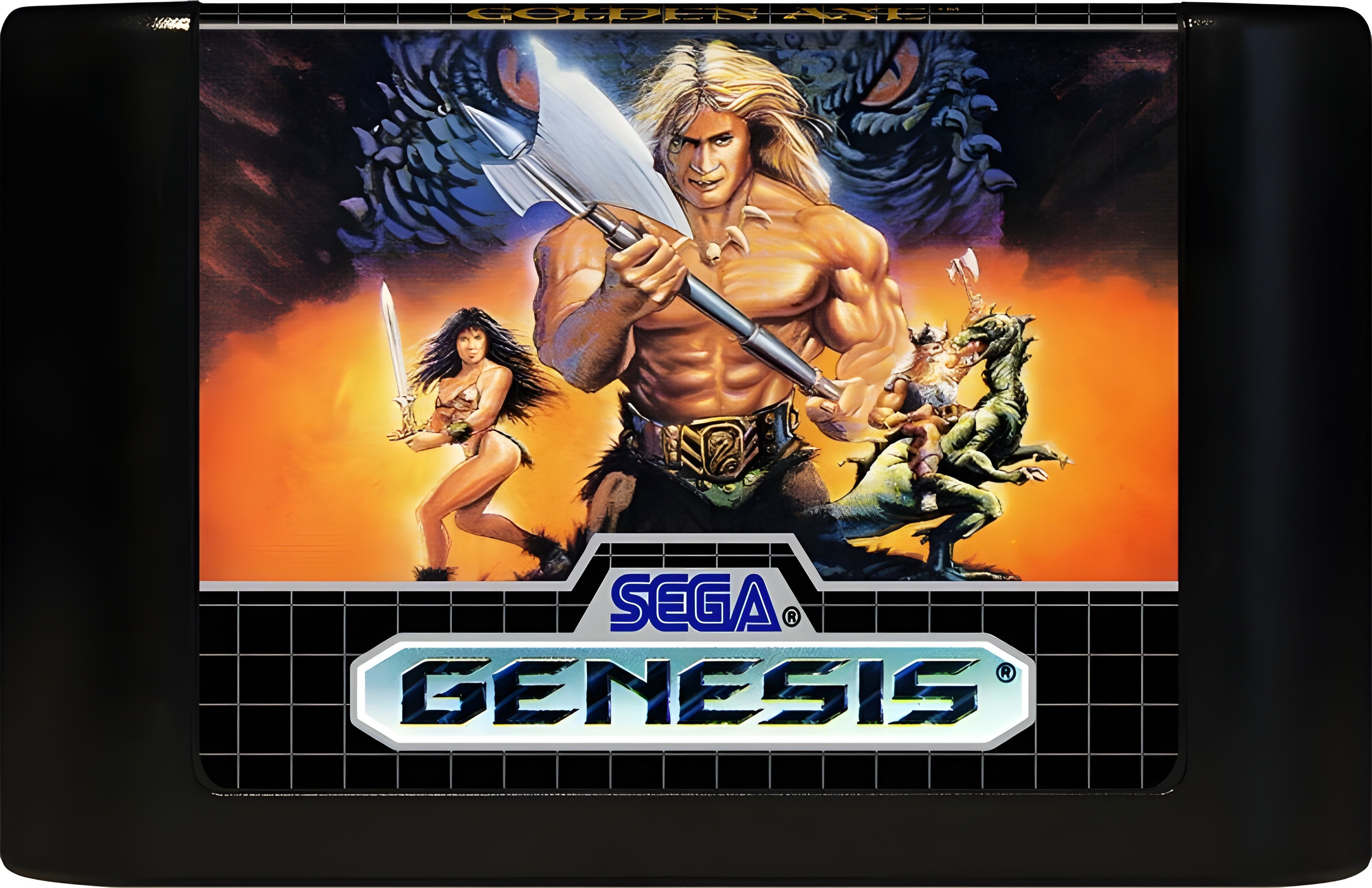 Golden Axe Genesis - Video Game - Used - CaveGamers - Image 3