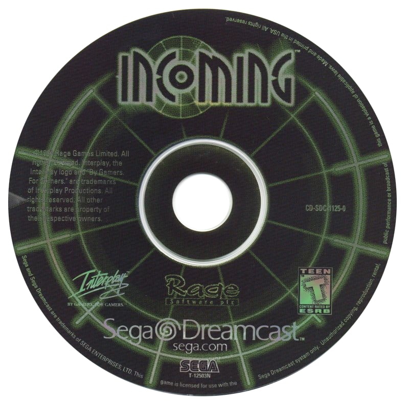 Incoming DreamCast - Video Game - Used - CaveGamers - Image 3
