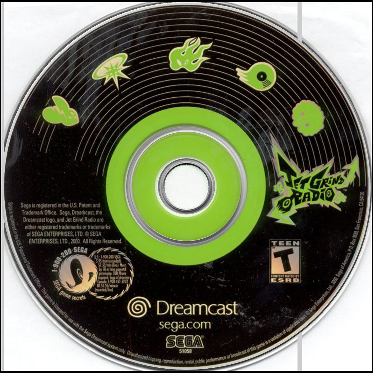 Jet Grind Radio DreamCast - Video Game - Used - CaveGamers - Image 3