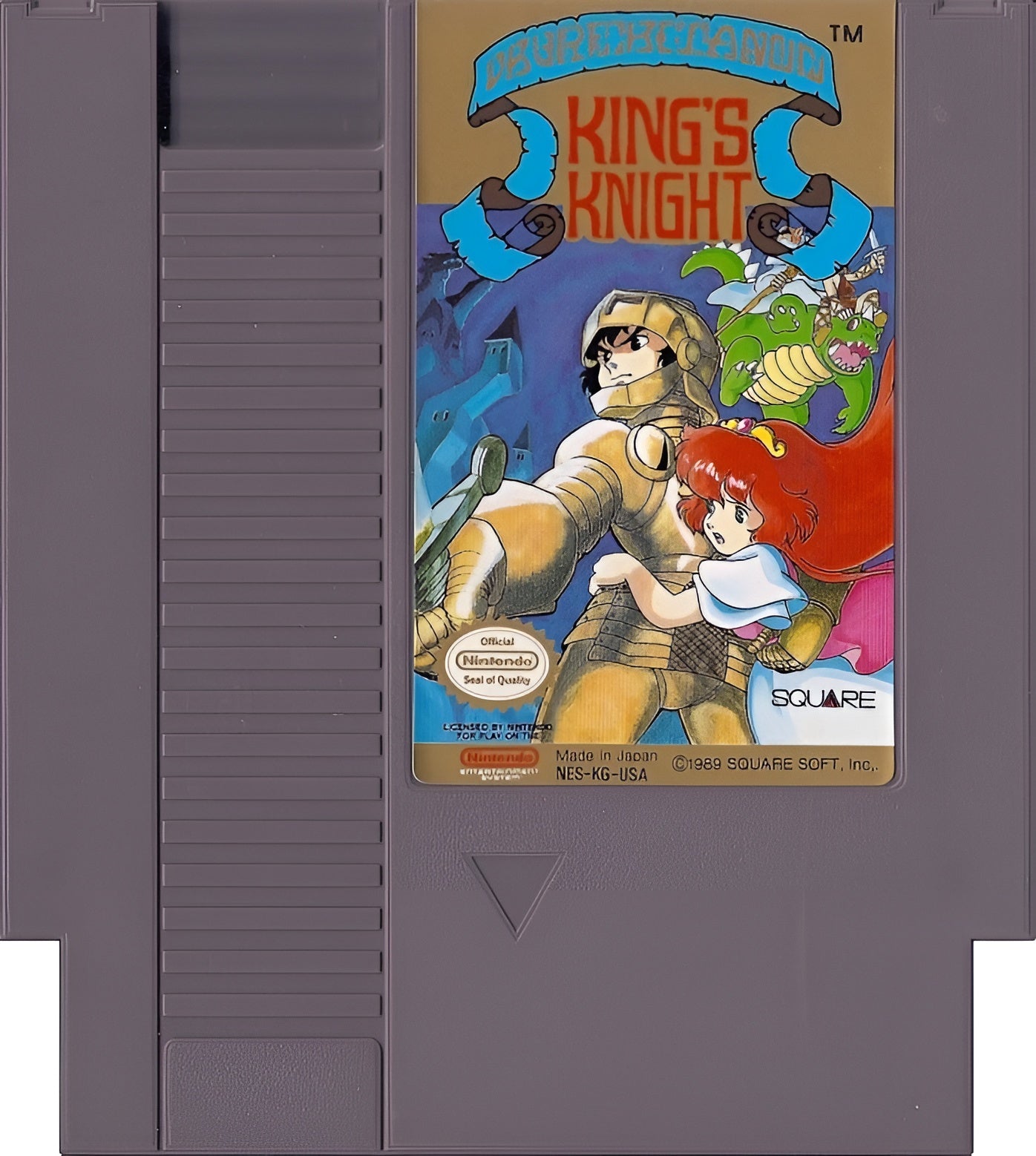 King's Knight NES - Video Game - Used - CaveGamers - Image 3