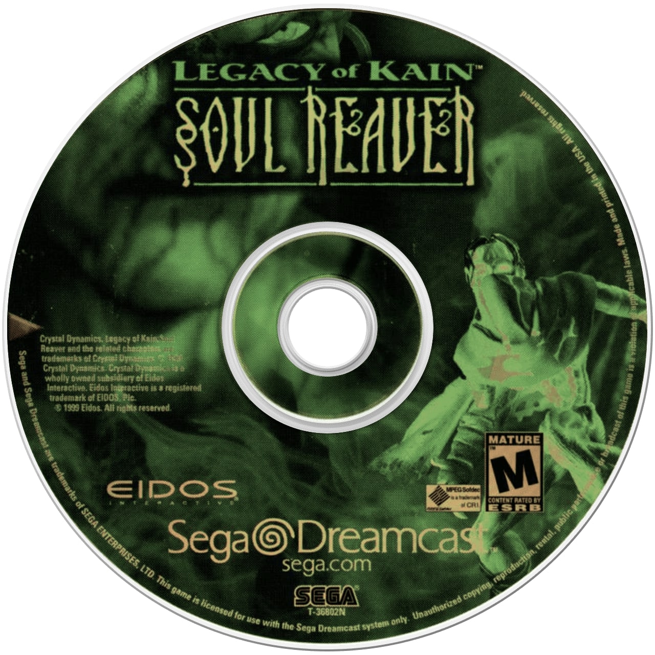 Legacy of Kain Soul Reaver DreamCast - Video Game - Used - CaveGamers - Image 3