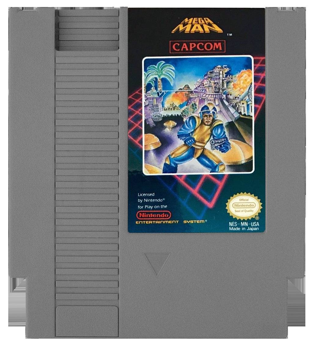Mega Man NES - Video Game - Used - CaveGamers - Image 3